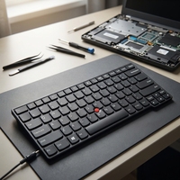 Clavier LED noir avec TrackPoint, style ThinkPad, clavier de remplacement pour ThinkPad T460S T470S T480 E480 E580