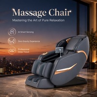 Fauteuil de massage thaïlandais professionnel, chaise inclinable à gravité zéro pour le corps entier, avec technologie AI SL Track, masseur automatique L26A-MAX pour la maison