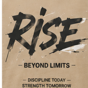 เสื้อฮู้ดโอเวอร์ไซส์สีเบจพิมพ์ลายกราฟิกสำหรับผู้ชาย พร้อมข้อความ Rise Beyond Limits ผ้าฟลีซ เสื้อสเวตเชิ้ตลำลองสำหรับกิจกรรมกลางแจ้งและกีฬา ให้ความอบอุ่น - Product Image 5