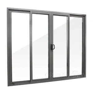 Filipinas precio inteligente adhesivo tiempo de corredera de aluminio puerta de vidrio para casas