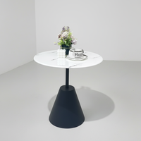 Commandes en gros de meubles : Table basse noire au design moderne avec rangement latéral doré, personnalisable, mobile, décorative, livraison rapide