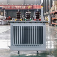 Transformateur immergé dans l'huile 35 kV à haute efficacité, bobinage en feuille de cuivre pur, refroidissement ONAF, faible bruit pour projet de réseau électrique africain
