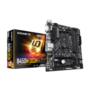 Gigabyte GA B450M DS3H Micro ATX <span class=keywords><strong>AMD</strong></span> B450 Socket AM4 Placa base B450M DS3H Micro ATX <span class=keywords><strong>AMD</strong></span> AM4 DDR4 USB3.1 - Product Image 1
