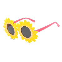DOISYER 2021 2022 nouveauté concepteur à la mode inspiré tournesol et Roses lunettes de soleil pour petites filles cadre bleu enfants amour
