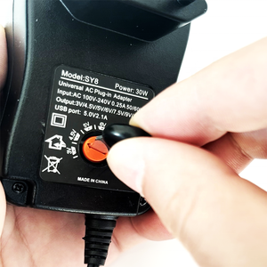 3V 4,5 V <span class=keywords><strong>5V</strong></span> 6V 7,5 V 9V 12V 3-12V 30W Регулируемый адаптер переменного/постоянного тока коммутационное зарядное устройство адаптер для бытовых электронных маршрутизаторов - Product Image 6