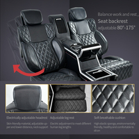 Accoudoir court de luxe pour siège arrière de SUV – Amélioration pour Lexus LX570, LC200, LC300, Patrol, Toyota Prado
