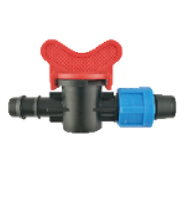 Meilleure vente 16mm goutte à goutte vanne connecteur d'eau Irrigation arrosage en plastique Mini vannes