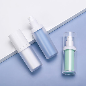 <span class=keywords><strong>2023</strong></span> nouveau Design luxe Double paroi 15ml 30ml soins de la peau remplacé Airless Lotion pompe bouteille avec bouteille intérieure remplaçable - Product Image 3