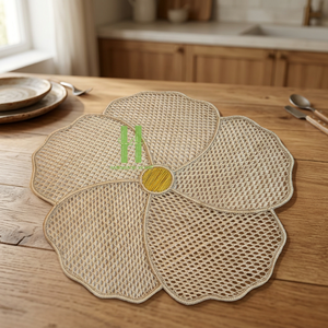 Set de table en corde de papier de haute qualité, tailles personnalisables, variété de couleurs, pour la décoration de table de salle à manger, Noël, OEM du Vietnam, vente en gros - Product Image 1