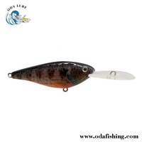 Plongeur profond vairon japon crankbait leurre blanc crankbait swimbait pour la pêche au bar leurres en vrac pas cher
