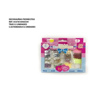 Decorazione unghie strass 12/unità per manicure e pedicure