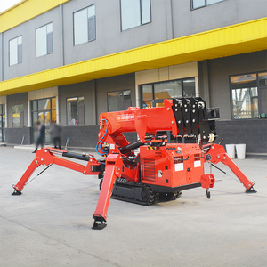 Grue araignée mobile 8T 10T automotrice avec nacelle et ventouse pour verre, pour la construction extérieure - Product Image 3