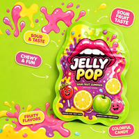 Sachet Doypack Personnalisé de Forme Spéciale, Sac Zip en Plastique Coloré, Emballage Alimentaire de Forme Spéciale pour Bonbons, Gommes et Snacks