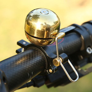 Sonnette de vélo sphérique en alliage d'aluminium, son fort, accessoire de klaxon pour vélo de montagne et de route BBL 01 - Product Image 2