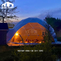 RAXTENT 9M Yoga Dome Tente Géodésique Extérieure pour Fitness Exercise Society