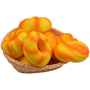 Modelo de Pan de Comida Simulada de PU, Juguete Antiestrés de Pan Suave - Product Image 4