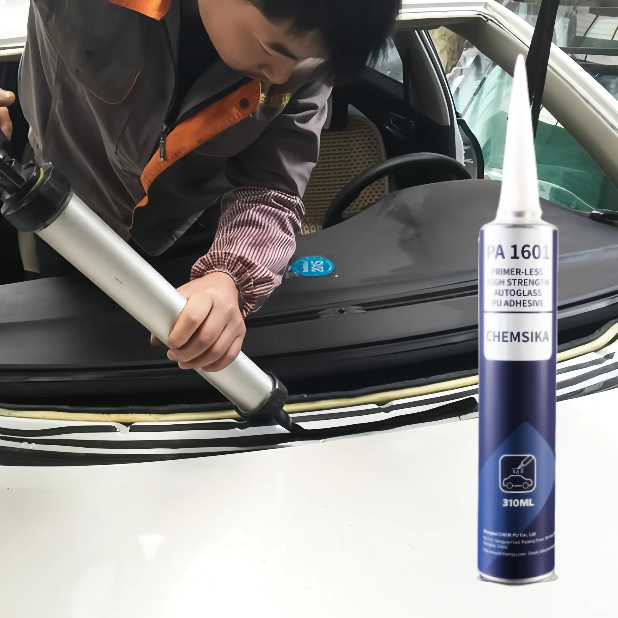 Waterproof Fast Curing PU Polyurethane Adhesive Sealant Glue for Car Windshield