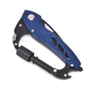 Mousqueton d'extérieur Multitool EDC Couteau <span class=keywords><strong>de</strong></span> poche Équipement <span class=keywords><strong>de</strong></span> <span class=keywords><strong>survie</strong></span> avec couteau mousqueton brise-verre - Product Image 2