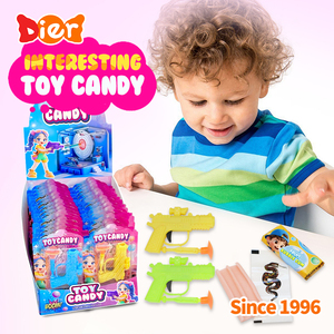 ชุดปืนของเล่นแสนสนุกพร้อมลูกอมผลไม้ หมากฝรั่งแบบติดสติ๊กเกอร์ หลายสี สำหรับเด็กๆ  รับผลิตตามสั่งและขายส่ง - Product Image 6