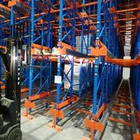 ISO CE Sparen Sie Geld sparen Sie Stauraum automat isiert Hochleistungs-Paletten regal Automatisches Shuttle-System Radio-Rack Radio-Shuttle-Regal
