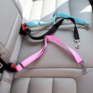 Offre Spéciale Réglable Élastique En Nylon Pet Chien Retenue Voyage Clip Voiture Ceinture De Sécurité - Product Image 5