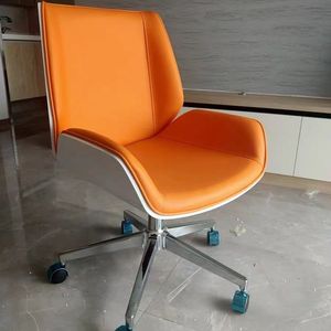 Silla <span class=keywords><strong>de</strong></span> Oficina Ejecutiva Ergonómica <span class=keywords><strong>de</strong></span> Cuero <span class=keywords><strong>con</strong></span> Respaldo Alto y <span class=keywords><strong>Ruedas</strong></span>, en Oferta, <span class=keywords><strong>Precio</strong></span> Económico - Product Image 6