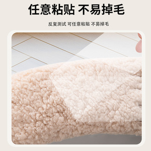 Cojín grueso de dibujos animados para asiento de inodoro, funda universal cálida de fibra para uso en otoño e invierno - Product Image 3