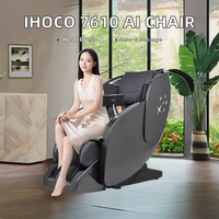 Ihoco 7610 AI Smart Humanoid Robot silla de masaje con detección de postura 12 programas personalizados ELECCIÓN DE REGALO de lujo para el cuidado del cuerpo