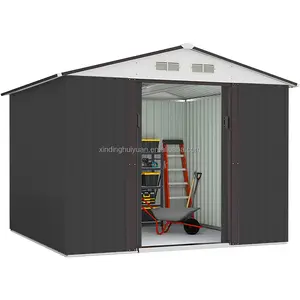 Giantz Garden Shed Sheds Outdoor Storage Customize Size Metal Garden Shed Galvanized Roof Tool Storage Home