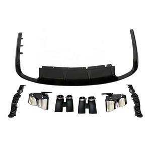 Diffuseur arrière performance modèle <span class=keywords><strong>S8</strong></span> pour Audi <span class=keywords><strong>A8</strong></span> D5 à <span class=keywords><strong>S8</strong></span> diffuseur arrière look - Product Image 5