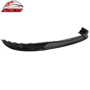 Convient pour Golf 5 Mk5 Rabbit 2006-2009, lèvre de pare-chocs avant style Type-A, non peinte, noire - Product Image 3