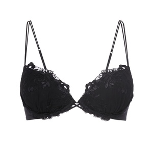 <span class=keywords><strong>Reggiseno</strong></span> Push-up da Donna con Ricami Floreali Ricchi e Pannelli Trasparenti, <span class=keywords><strong>Reggiseno</strong></span> Femminile con <span class=keywords><strong>Tulle</strong></span> Ricamato <span class=keywords><strong>Trasparente</strong></span> - Product Image 5