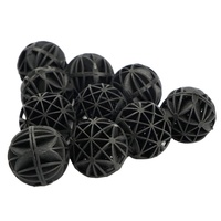 Produits de traitement de l'eau, matériau filtrant pour aquarium, bio-balle, média de biofiltration, bio-balle en plastique avec éponge à l'intérieur, 48 mm, 56 mm