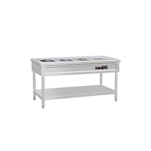 VICTORY KITCHEN 201 Calentador eléctrico de alimentos Bain Marie de acero inoxidable para catering y comedor en hoteles y restaurantes - Product Image 6