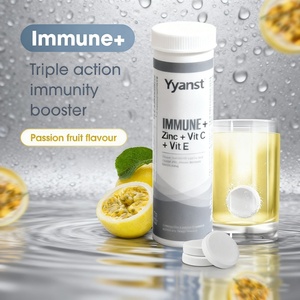 OEM/ODM Zinc Vitamin C Vitamin E Triple Action Immunity Booster Effervescent <b>Tablets</b> Immune Support Effervescent <b>Tablets</b> - Product Image 3