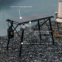 Feistel Vente en gros BBQ extérieur IGT Table de camping Table de camping pliante détachable en alliage d'aluminium