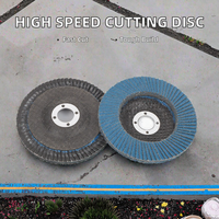 Disque Abrasif Zircone Haute Vitesse de 4,5 Pouces (115 mm de Diamètre, 8 mm d'Épaisseur) à Grain 80 – Outil de Coupe de Haute Qualité – Offre Spéciale