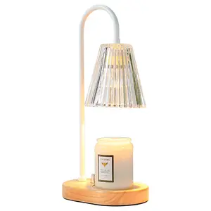 2022 nuovo Design coreano bruciatore di incenso elettrico fragranza bruciatore di cera candela Melt Warmer lampada da tavolo con lampadine alogene lampada da tavolo
