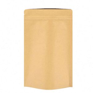Sacs en papier réutilisables pour collations, emballages promotionnels 15x21cm - Product Image 3