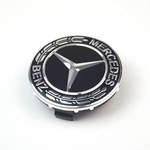 Huajun Precision Manufacturing <span class=keywords><strong>Mercedes</strong></span>-Benz Enjoliveurs <span class=keywords><strong>de</strong></span> moyeu <span class=keywords><strong>de</strong></span> <span class=keywords><strong>roue</strong></span> Classe C/Classe E/Classe S/GLC Finition chromée Badge en plastique Universel - Product Image 4