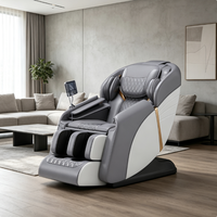 Silla de Masaje Shiatsu Profesional Más Vendida, Silla de Masaje de Gravedad Cero para Todo el Cuerpo, Silla de Masaje Eléctrica de Lujo