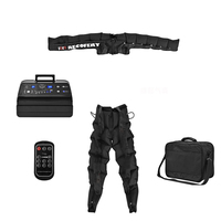 Bottes de Compression d'air séquentielles professionnelles Circulation améliorée Pressothérapie Drainage lymphatique Masseur de jambes de sport corporel