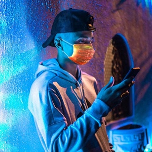 Máscara de fibra óptica Nuevas llegadas Máscara de luz LED - Product Image 3