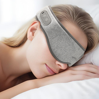 Masajeador de belleza para el cuidado de los ojos con presión de aire 3D y alivio de la fatiga Masajeador de ojos inalámbrico electrónico con música y alivio de aire 3D