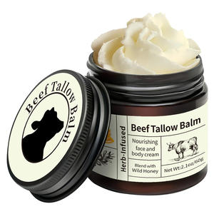 Crema Facial Nutritiva de Sebo de Res y Miel. Crema Hidratante Orgánica Blanqueadora y Antiarrugas para Todo Tipo de Piel, Uso Nocturno - Product Image 3