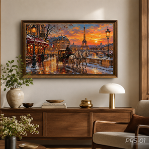 Pintura al Óleo de Paisaje Campestre Europeo Premium, Arte Decorativo Hecho a Mano para Pared, Vietnam OEM ODM PR5-01 - Product Image 6