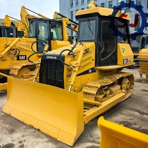 รถดันดิน CAT D5K มือสองจากญี่ปุ่น สภาพ 90% แบบตีนตะขาบ ปี 2023 พร้อมเครื่องยนต์ EPA CE ปั๊ม และเกียร์ - Product Image 4