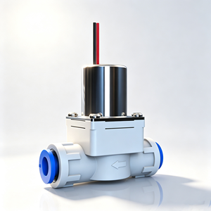 วาล์วโซลินอยด์พลาสติกแบบเชื่อมต่อเร็ว 1/4 นิ้ว 3.6V DC แบบล็อค สำหรับเครื่องจ่ายน้ำ ชนิดฟลัช สำหรับระบบน้ำประปา - Product Image 1