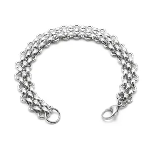 Hot sale accessories women mens link chain fine jewelry chain bracelet