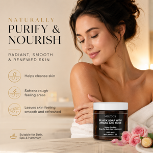 <span class=keywords><strong>Savon</strong></span> Noir en Gros Marque Blanche 200g avec Argan, Rose, Olive, Glycérine – Pâte Nettoyante Corporelle – <span class=keywords><strong>Savon</strong></span> Noir Marocain Africain - Product Image 5